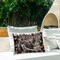 Train on Curving Path Outdoor Printed Pillow Design by David Drost, 14 x 7 x 20